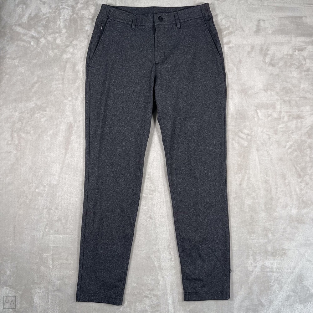 Public Rec Men's Pants Athleisure Travel Stretch Comfort Casual 30x30 Gray